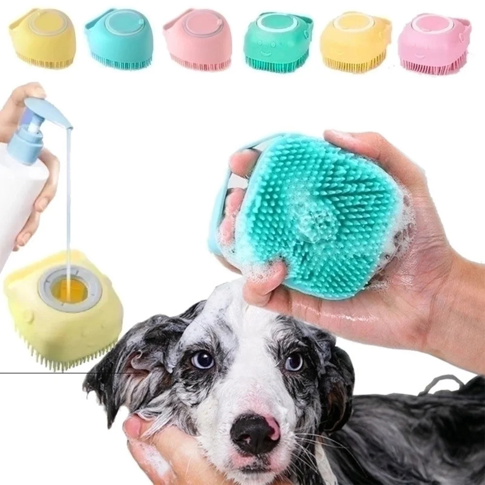 Silicone Dog Bath Brush